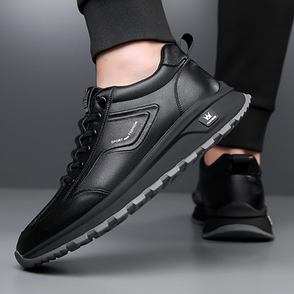 Men's Slip-On Casual Sneakers - Breathable, Non-Slip & Durable for Outdoor Activities, Comfort Fit with Elastic Closure - ayq