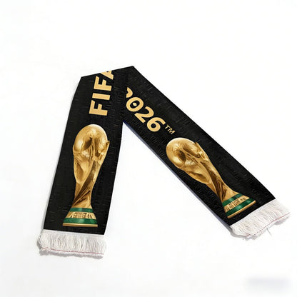 FIFA 2026 World Cup Football Fan Scarf, Knit Polyester