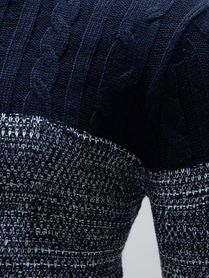 Men'S Pullover Round-Neck Knitted Sweater for Autumn And Winter, Men'S Knit Top, Winter Clothing for Men, Festive Attire, Promotional Men'S Apparel, Stylish And Warm Winter Sweaters for Men, High-Quality Men'S Fashion, And Me