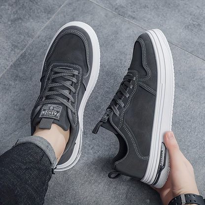 Men's Vintage-Inspired Casual Footwear - Breathable, Non-Slip Sole Low-Top Skate Shoes for All Seasons