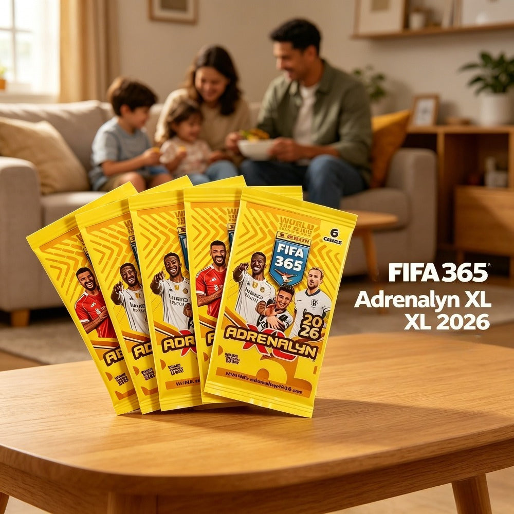 2026 Panini FIFA365 Adrenalyn XL ֆուտբոլային քարտերի փաթեթ