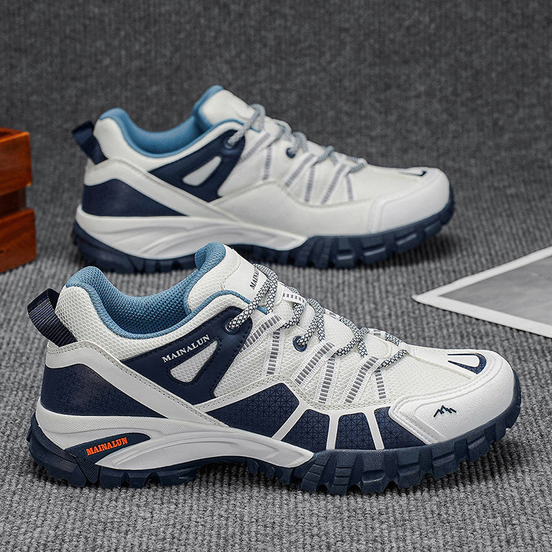 [Sneakers] Men'S Casual Sports Climbing Shoes, Featuring Excellent Outdoor Slip Resistance, Designed for Comfort And Style, Perfect for Everyday Use, Office Settings, And Outdoor Strolls, Available in White And Black