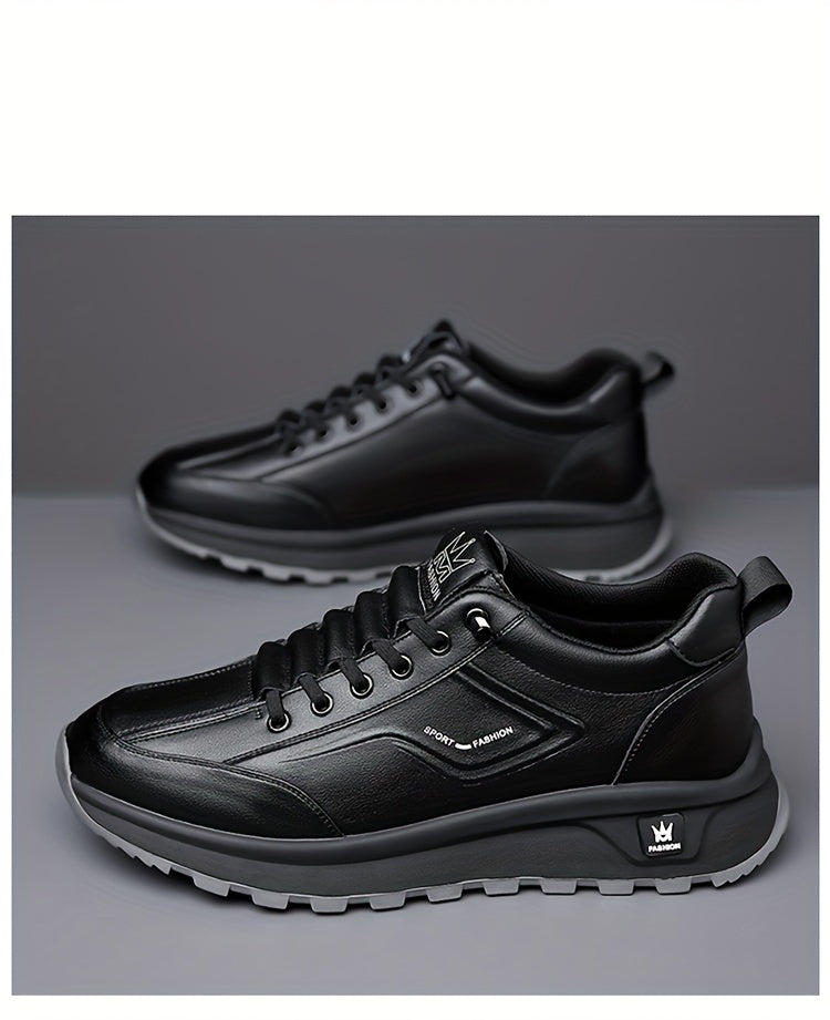 Men's Slip-On Casual Sneakers - Breathable, Non-Slip & Durable for Outdoor Activities, Comfort Fit with Elastic Closure - ayq