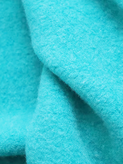 Women's Rich Red Christmas Sweatshirt - Thick Warm Winter Pullover for Holiday Party Outfits, Non-Stretchy Round Neck Sweater, Machine Washable Cold Weather Clothing Gift for Her, Festive Sweater, Santa Hat Design, Soft Textu