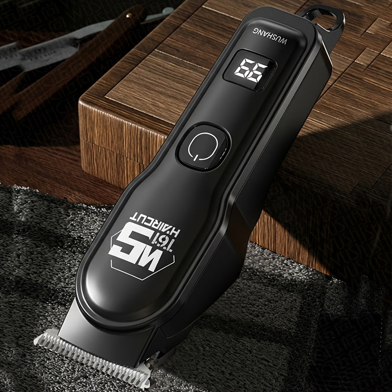 FEIYBA Men'S Cordless Electric Hair Clipper, Compact Rechargeable Beard & Hair Trimmer Set, Professional Barber Quality, Portable Grooming Tool for Home Use, Ideal Gift for Father'S Day or Christmas, USB Charging, Battery, 36