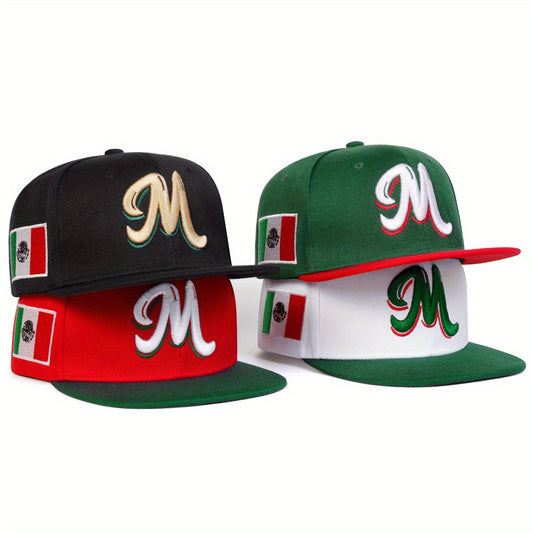 Men's Mexico Flag Baseball Cap Casual Lightweight Hat - ayq