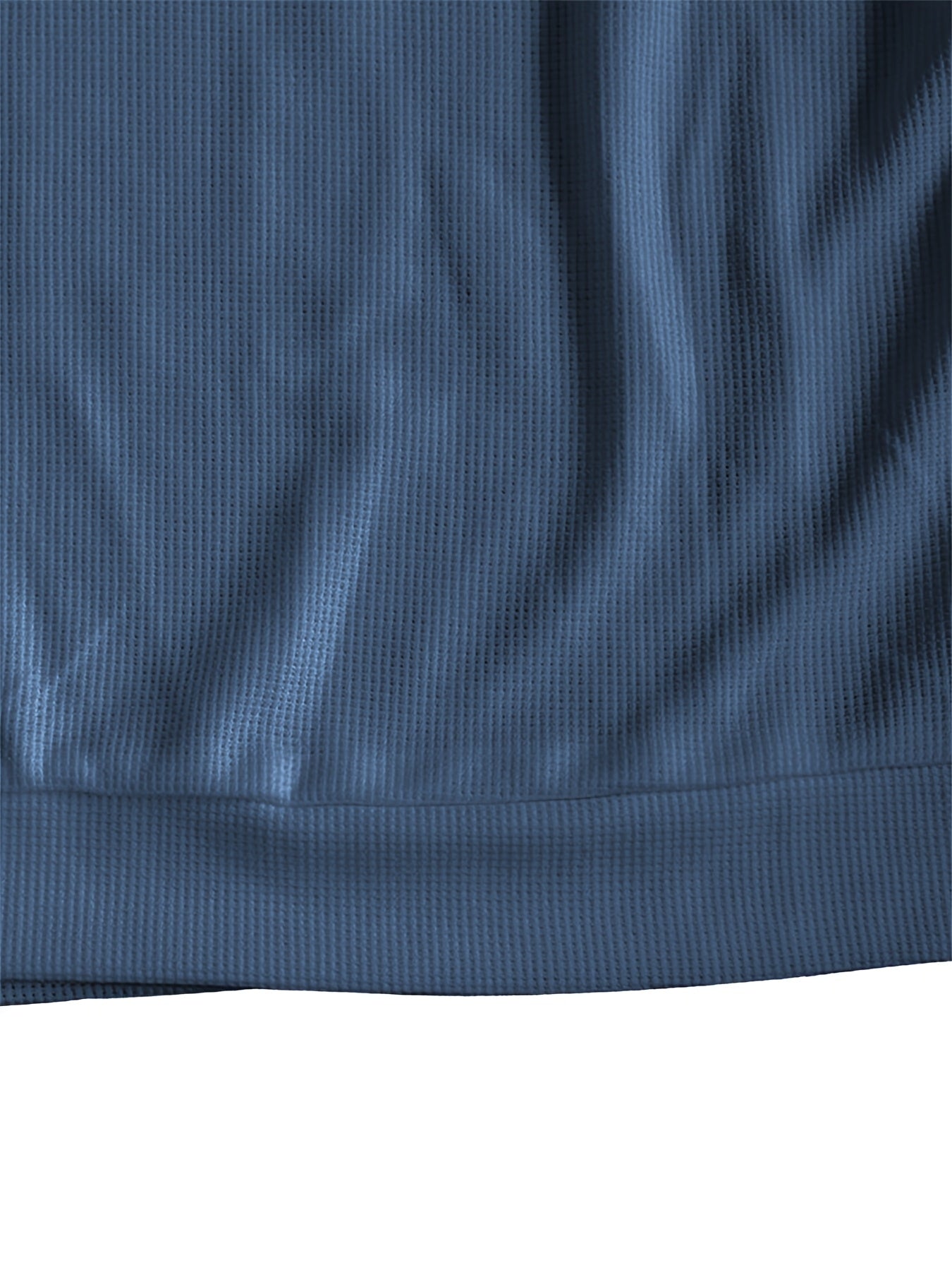 Տղամարդու երկարաթև մարզաշապիկ՝ խիտ վաֆլի տրիկոտաժից, աշնանային, իդեալական է առօրյա հագուստի համար