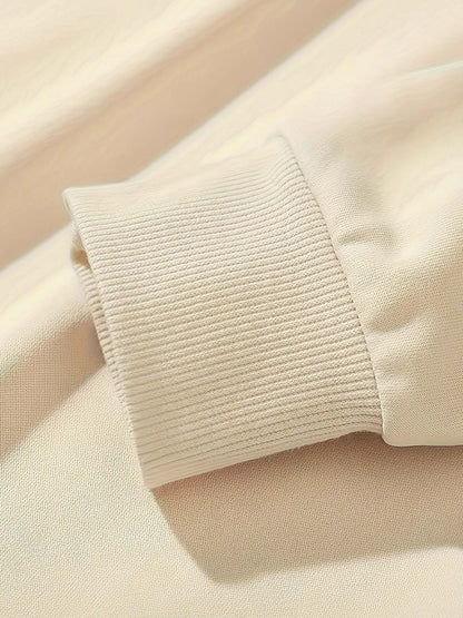 Men's Happy New Year Print Sweater - Champagne Glass & Confetti Design, Round Neck Casual Pullover, Machine Washable Winter Warmth, Comfortable Knit Sweater for Parties & Casual Attire (New Year's Eve Outfits) - Stylish Men's