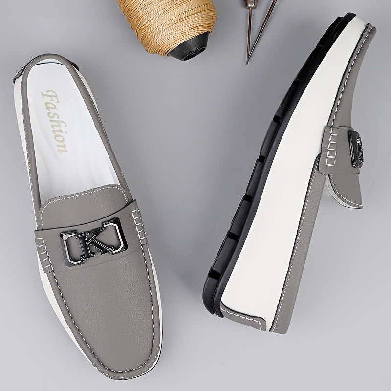 Men's Soft Slip-On Casual Shoes - Breathable Non-Slip Sole