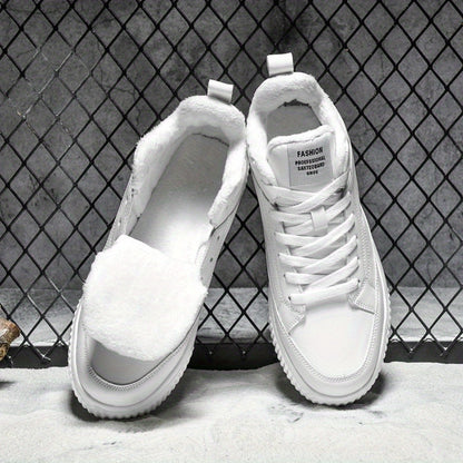 Men's & Unisex (for also) Winter-Ready High-Top Boots/Shoes with Thermal, -Slip Thick Sole &  Upper - Cold-Resistant Round Toe for snow, ice, and Casual Attire - Durable Casual Footwear (Compatible with boots)