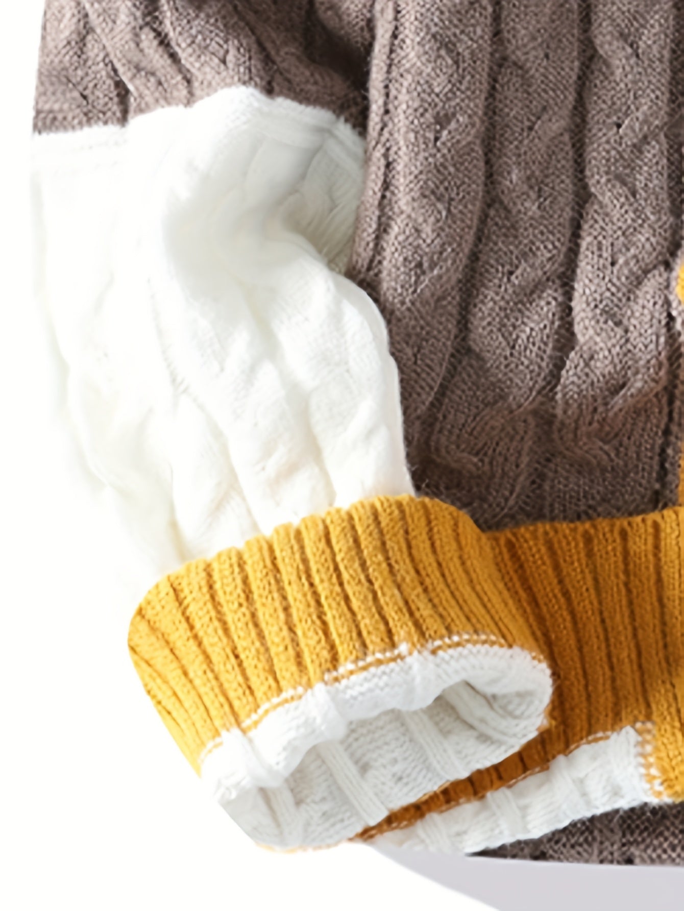 Տղամարդու սվիտեր - շագանակագույն/ - երկար թևքերով, վզնոցով, աշուն/ձմեռ, գրասենյակ, երեկույթ, առօրյա - հեշտ խնամվող, պաշտոնական և առօրյա սվիտեր տղամարդկանց համար