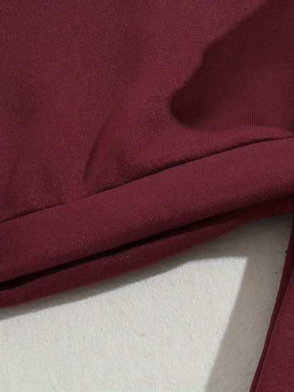 Տղա աղջիկների աշուն/ձմեռ տառերով դրոշմված տաք, աստառով սվիտեր և մարզաշապիկ, իդեալական է բացօթյա օգտագործման համար