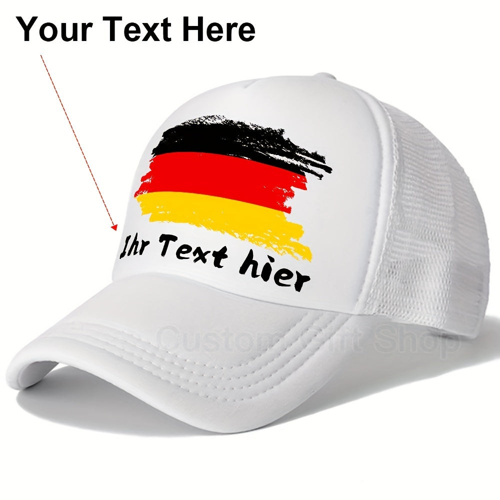 Lightweight Unisex German Element Polyester Baseball Cap