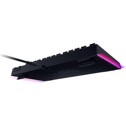 Razer Blackwidow V4 75% Mechanical Gaming Keyboard: Hot-Swappable Design - Compact & Durable - Orange Tactile Switches - Chroma RGB - MF Roller & Media Keys - Comfortable Wrist Rest - Black