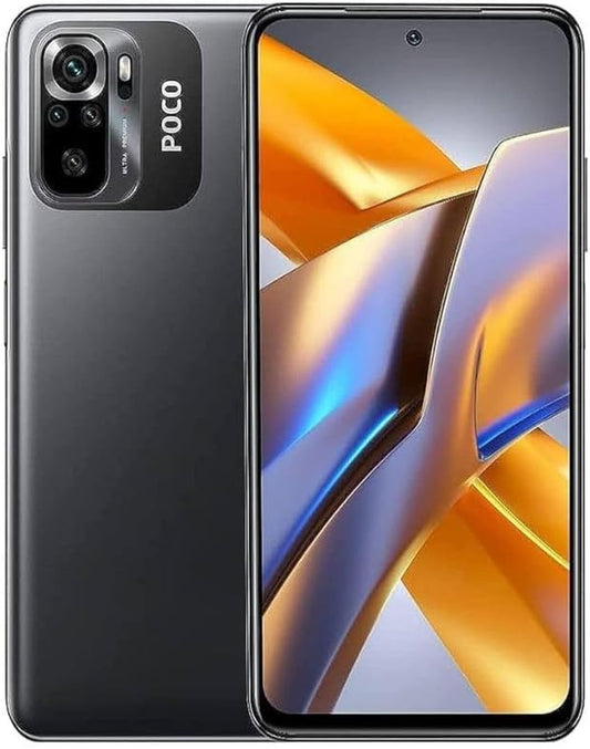 Xiaomi Poco M5S 4G LTE GSM (256GB + 8GB) 64MP Quad Camera 6.43" Octa Core (Tmobile Mint Tello Global) Dual Sim Global Unlocked + (W/Fast 51W Car Charger) (Grey (Global))