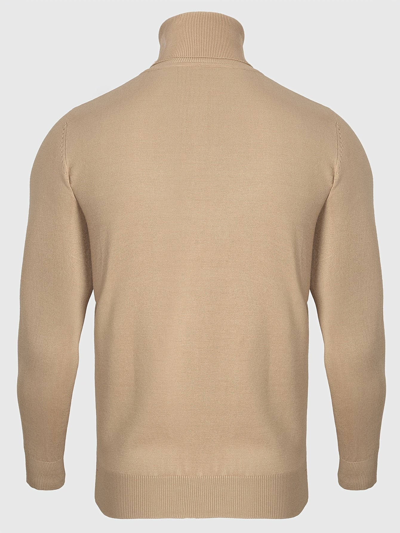 Men's Autumn/Winter High-Neck Sweater, Men's Winter High-Neck Pullover Knit Sweater, Men's Winter Clothing, Men's Sweater, Christmas Sweater, Men's Christmas Sweater, Winter Men's Apparel, New Year's Apparel, Men's Christmas