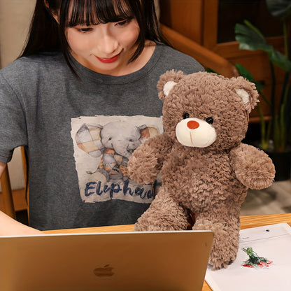 Adorable Plush Teddy Bears That Are Soft And Cartoonish, Perfect for Parties And Home Decoration During Holidays Like Halloween, Christmas, And Birthdays. A Popular Gift Choice for Friends And Family