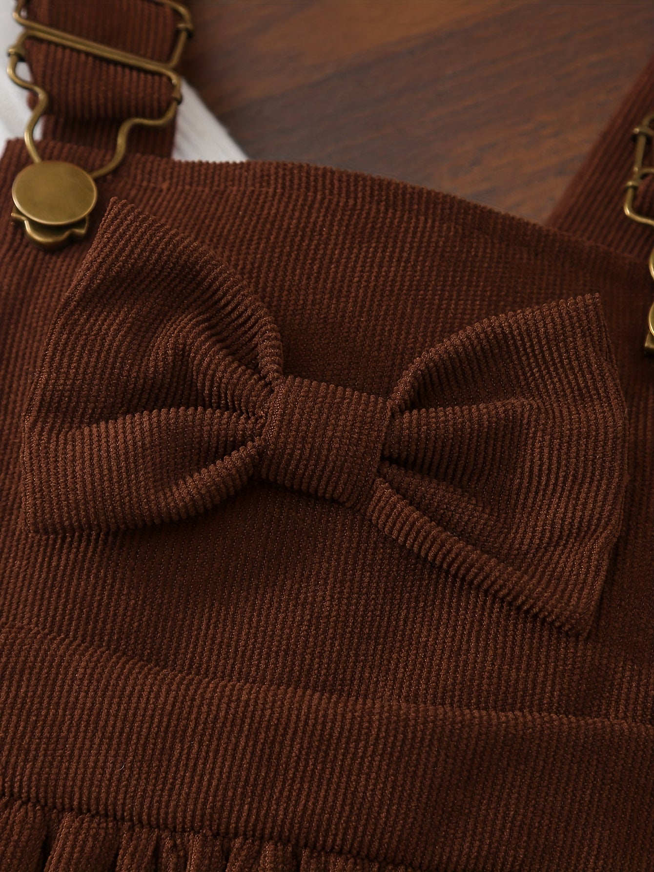 2 հատ մանկական ձմեռային հագուստի հավաքածու. Հարմարավետ փափուկ թևքերով զգեստ և A-գծի ժապավեն՝ օձիքով և ծոպերով զարդարանքով - փափուկ, տաք հագուստ լուսանկարահանումների համար, Սուրբ Ծնունդ (ձեռքով լվացվող), իդեալական է բացօթյա օգտագործման համար