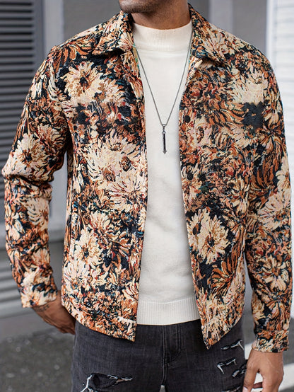 2025 թվականի աշուն/ձմեռ տղամարդու սպորտային, գրպանային, կանոնավոր չափսի բաճկոն, տաք վերնազգեստ՝ ամենօրյա ճանապարհորդությունների և գրասենյակային հագուստի համար