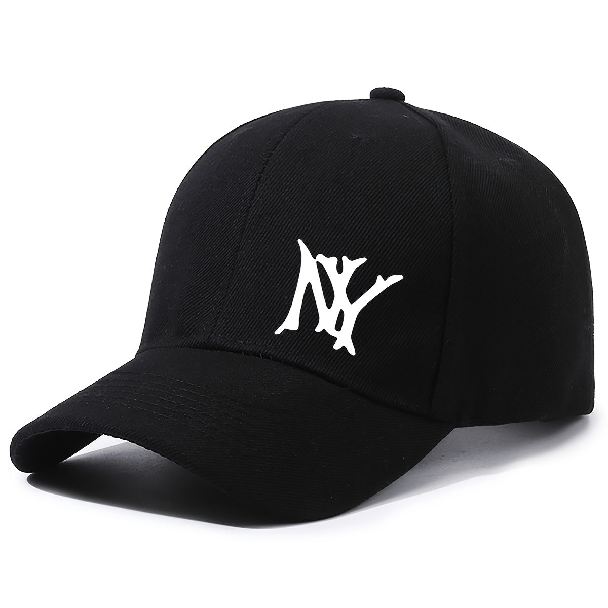 Unisex Adjustable Lightweight Polyester Baseball Cap with Buckle