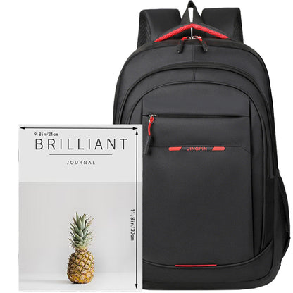Leisure Backpack - Spring/Summer Universal, Autumn/Winter Simple Backpack, Thoughtful Gift Recommendation, Comfortable Carrying, Lightweight and Effortless, Suitable for Commuting and Various Life Scenarios [Zipper Direction - ayq