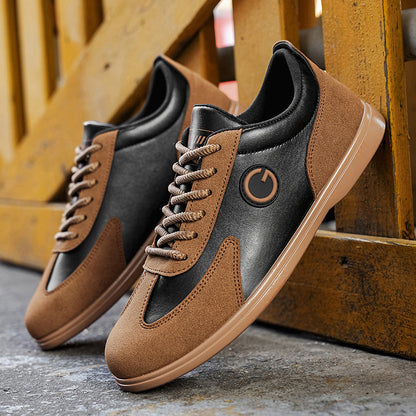 LOEIKAN 2026 Spring New Men'S Low-Top Traditional Shoes, Comfortable, Trendy, Fashionable, Versatile Outdoor Street Footwear - ayq