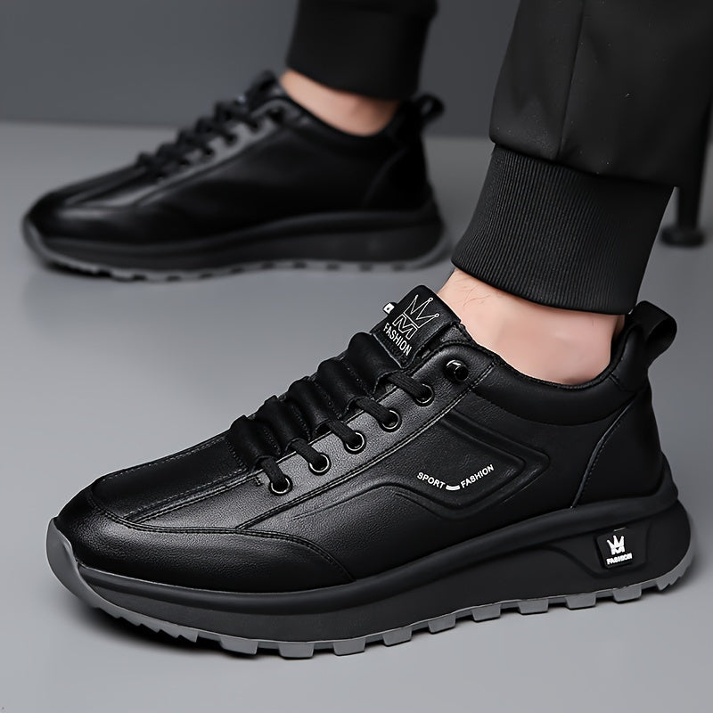 Men's Slip-On Casual Sneakers - Breathable, Non-Slip & Durable for Outdoor Activities, Comfort Fit with Elastic Closure - ayq