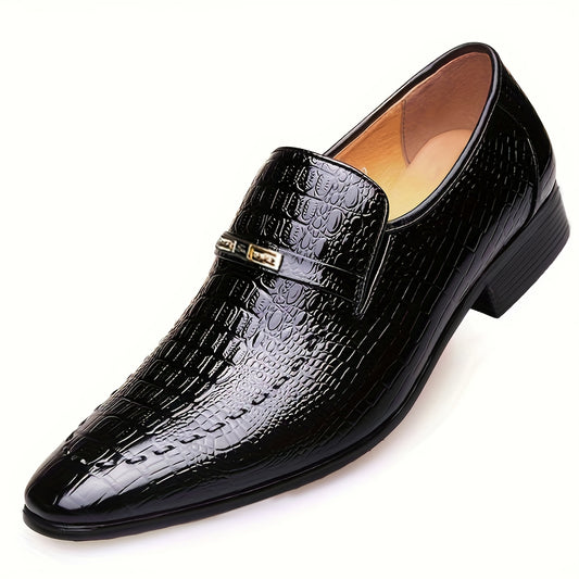 Men's Oxford Dress Shoes - Breathable Low-Top Business & Casual - ayq