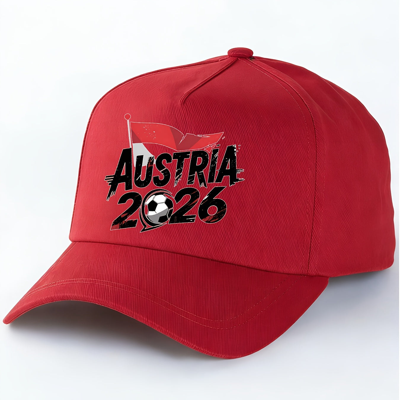 Unisex Austrian Theme Baseball Cap, Breathable Polyester Hat