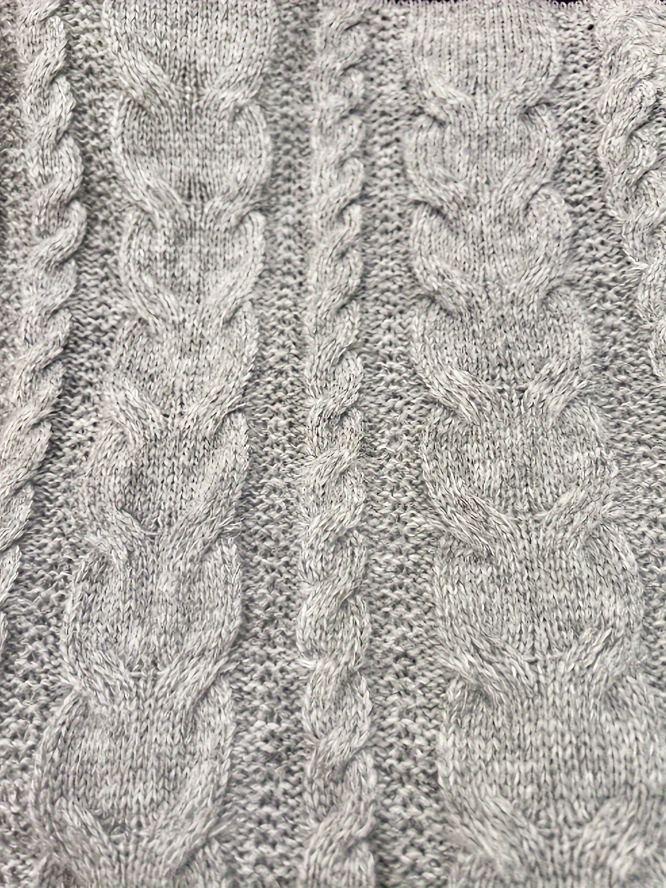 Women's Elegant Zip-Up Cable Cardigan with Stand Collar - Machine Washable Spring/Fall Jacket, White Solid Color, Braided Design & Zipper Front for Casual or Dressy Outfits, Cardigan Sweater, Autumn Layering Piece, Spring Out