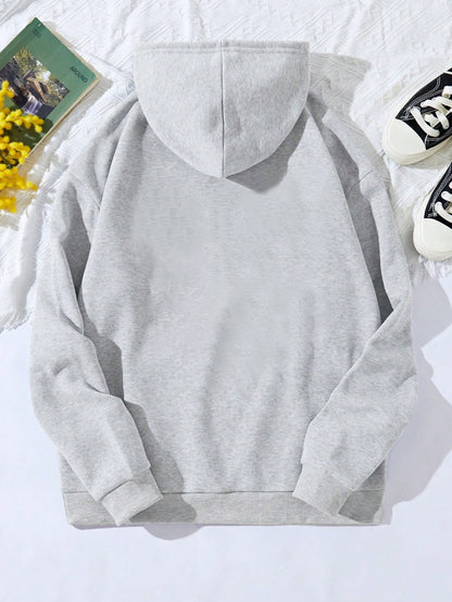 Women'S Cozy Fleece-Lined Hoodie with Heart & Butterfly Print - Long Sleeve, Warm Pullover for Fall & Winter, Machine Washable, Soft, Casual Outdoor Wear, & Camping, All-Season Comfort, Casual Winter Wear | Cozy Hoodie | Soft