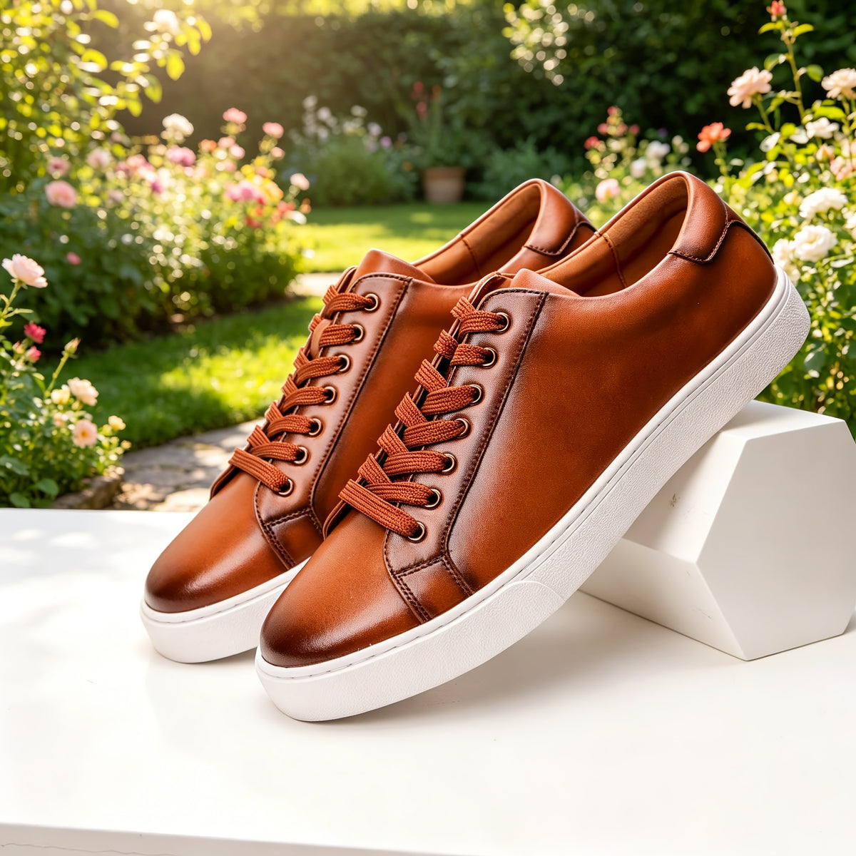 Plus Size Men's Casual Athletic Shoes with Rubber Non-Slip Sole