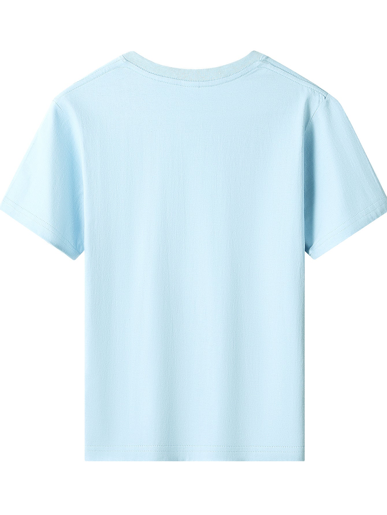 Kids Cotton Fireworks Print T-Shirt for Spring and Summer