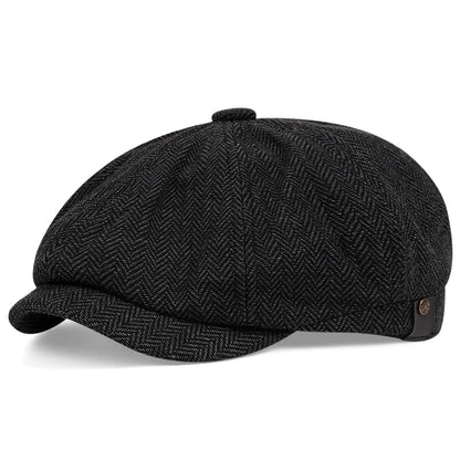 Valentine's Day 2025 New Spring and autumn Men's casual hat retro thin beret