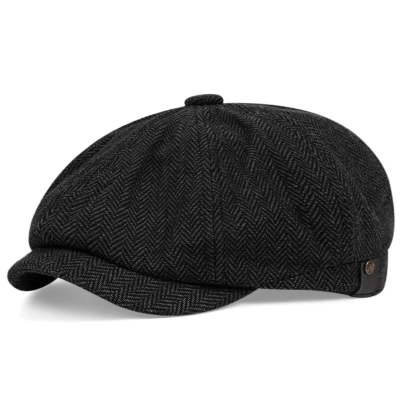Valentine's Day 2025 New Spring and autumn Men's casual hat retro thin beret