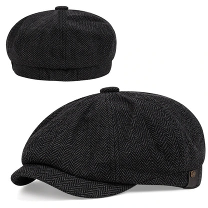 Valentine's Day 2025 New Spring and autumn Men's casual hat retro thin beret