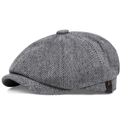 Valentine's Day 2025 New Spring and autumn Men's casual hat retro thin beret