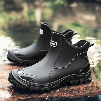 Unisex Lightweight Non-Slip PVC Outdoor Shoes for All Seasons