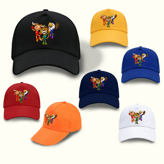 FIFA USA-Mexico Canada World Cup Mascot Baseball Cap, Lightweight Snap - ayq