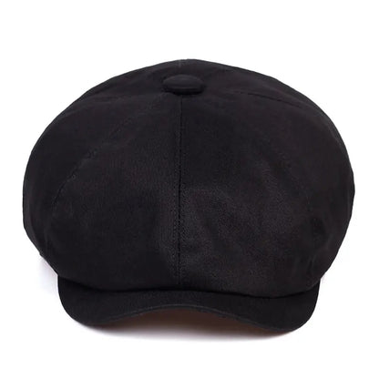 Women'S Polyester Knitted Breton Cap, Lightweight Newsboy Hat, Casual Spring/Autumn England Style, Movie Theme, Hand Wash/Dry Clean, 2023 New Arrival