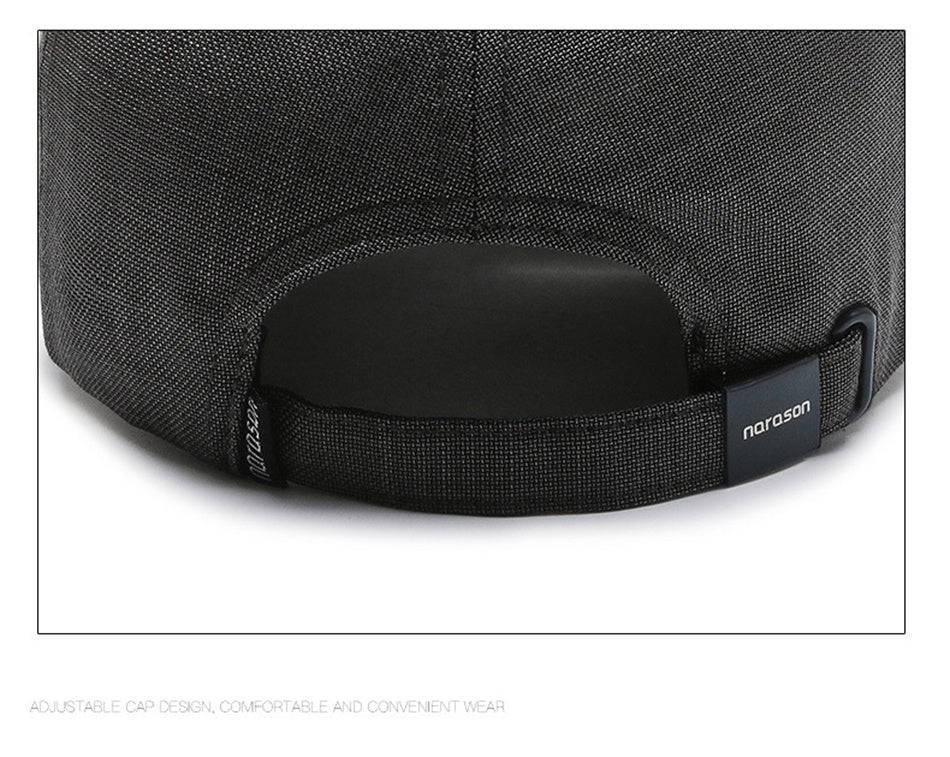 1pc Black Gray Summer Breathable Men Baseball Cap For Outdoor Sports