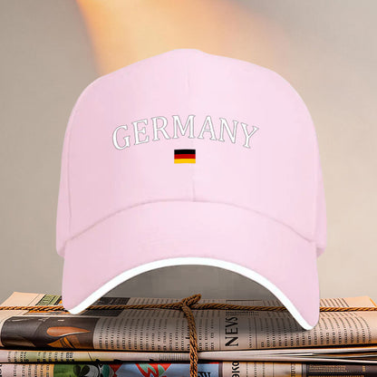 Adjustable German Flag Baseball Cap Lightweight Casual Hat
