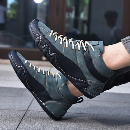 Men's Casual Ankle Boots Comfortable All-Season Walking Shoes