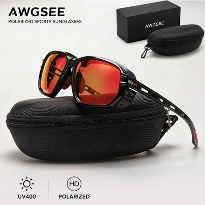 Polarized Vintage Safety Glasses for Men & Women with UV400 Protection