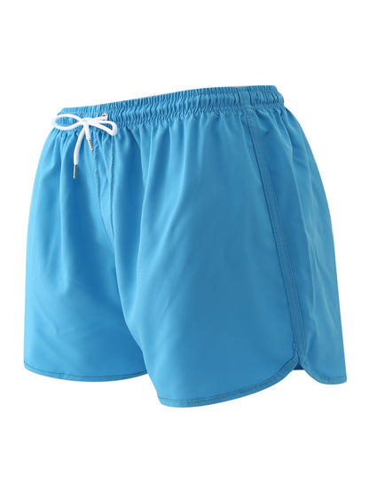 Men's Quick-Dry Swim Trunks with Paris Print, Lightweight & Comfortabl