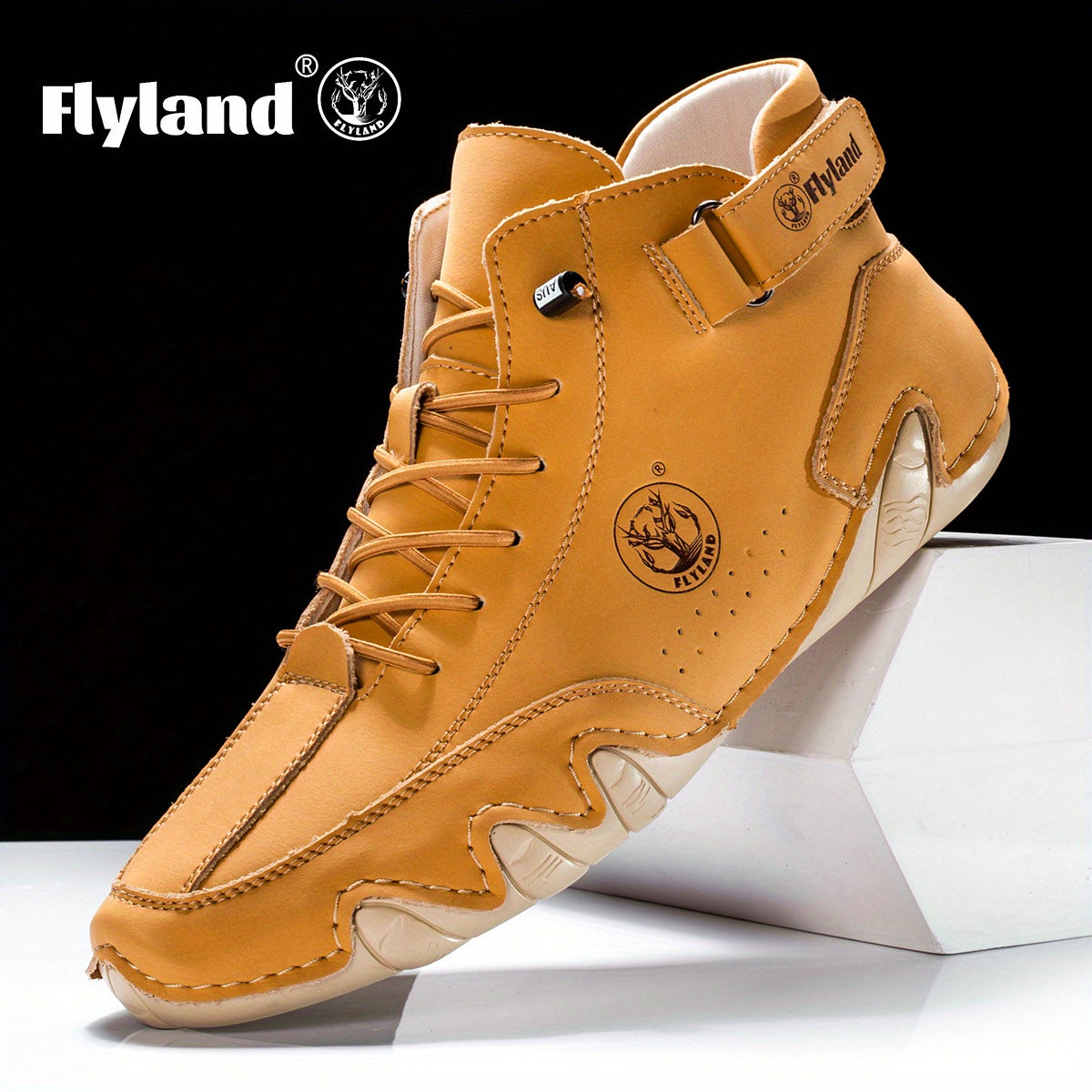 Men's Vintage Classic Genuine Leather Ankle Chukka Boots