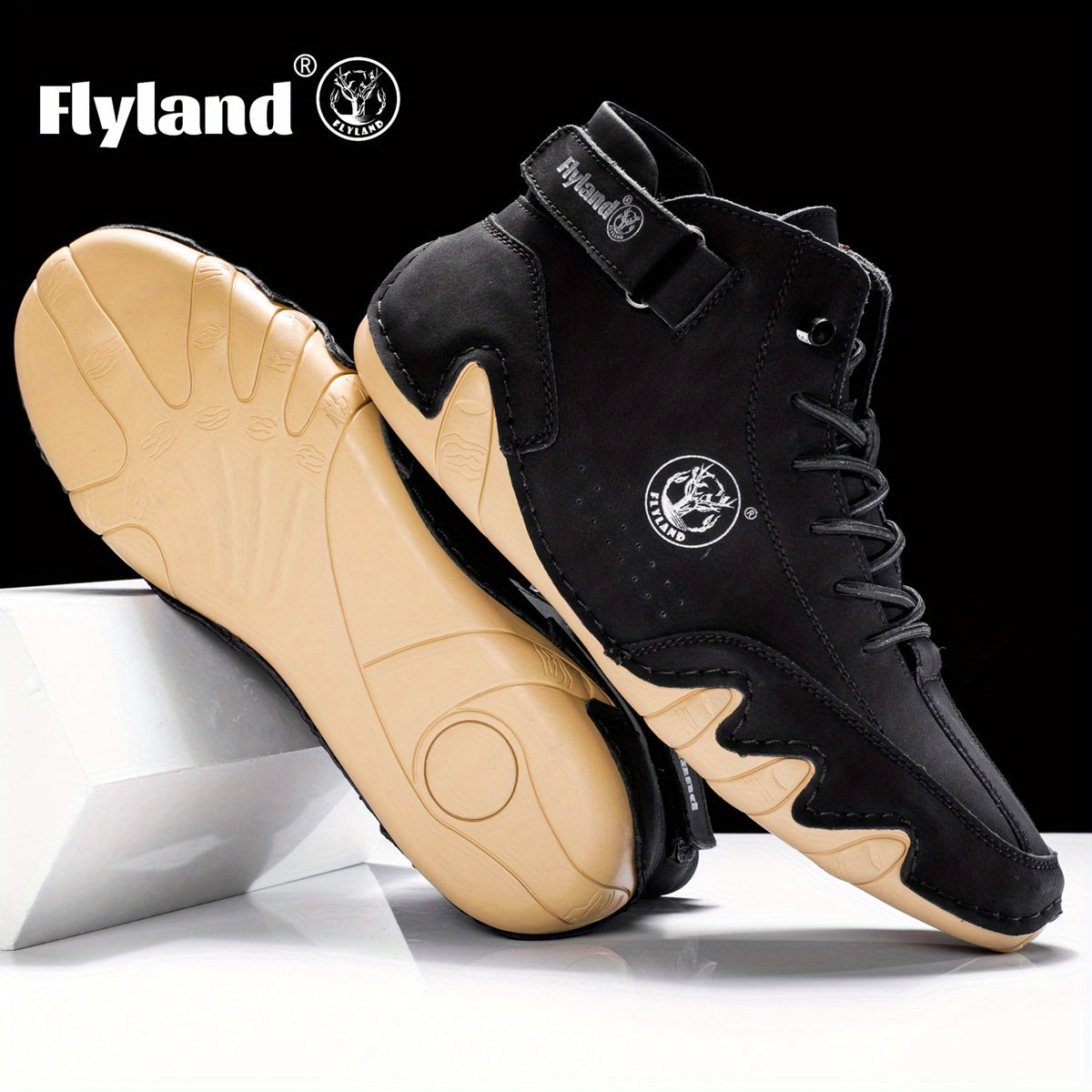Men's Vintage Classic Genuine Leather Ankle Chukka Boots