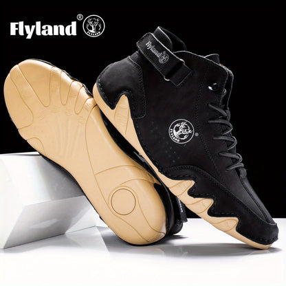 Men's Vintage Classic Genuine Leather Ankle Chukka Boots