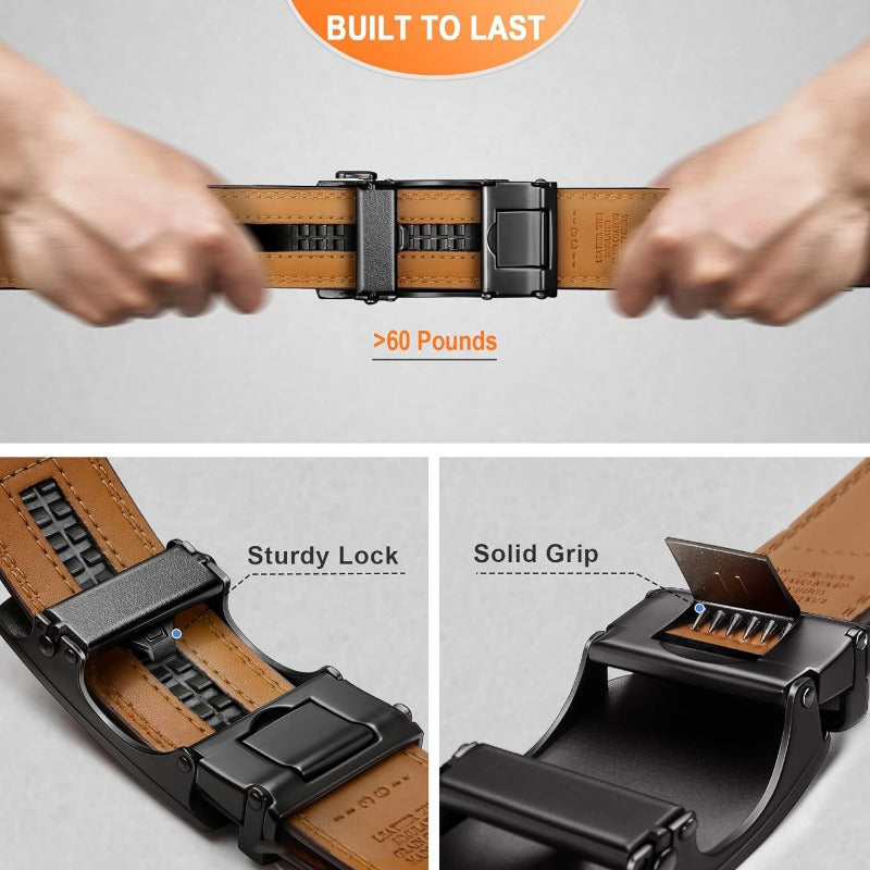 Men'S Belt, Slide Ratchet Belt for Men Dress Pant Shirt Oxfords,Trim to Fitvalentine'S Day