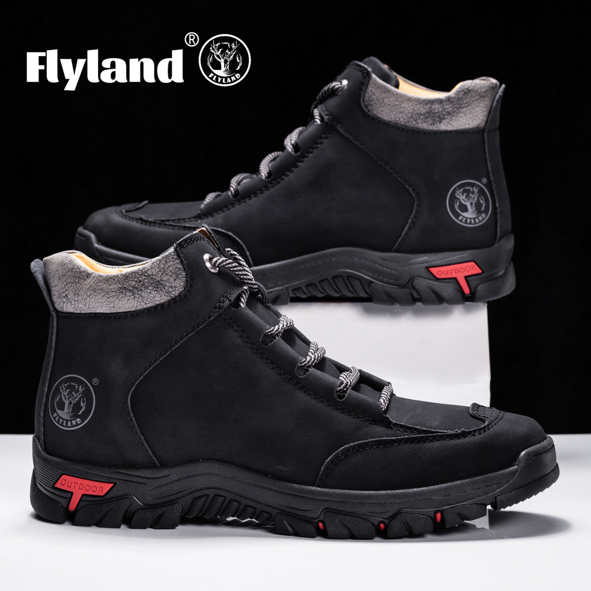 Men's Handmade Cowhide Chukka Boots - Casual Vintage Style